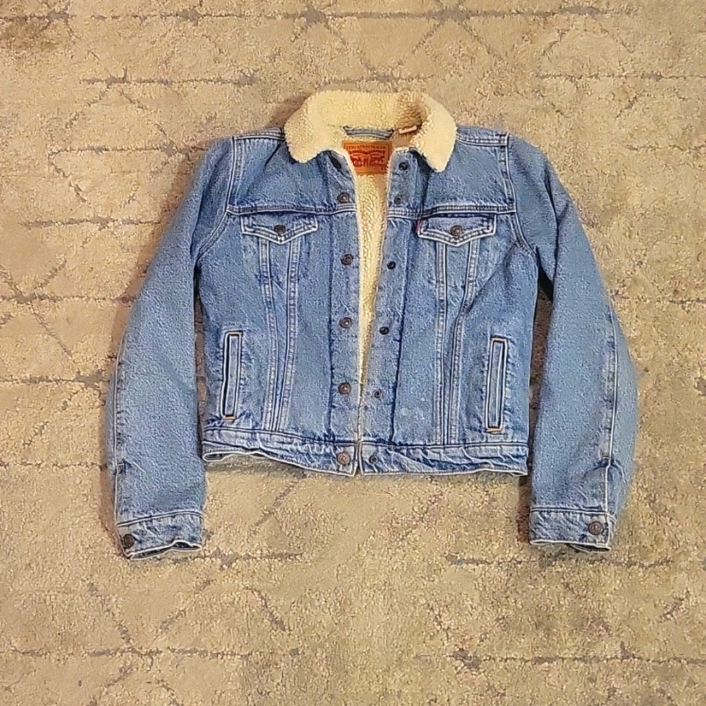 Levi's Sherpa Trucker Jean Jacket